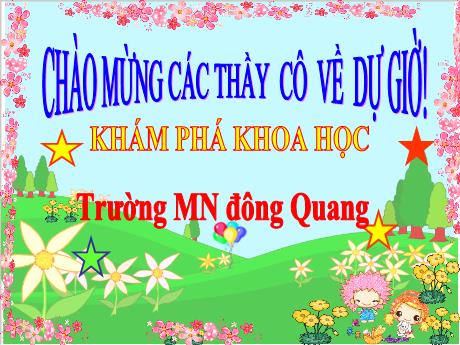 Bài giảng Trò chuyện về công việc của bác nông dân - Khám phá khoa học