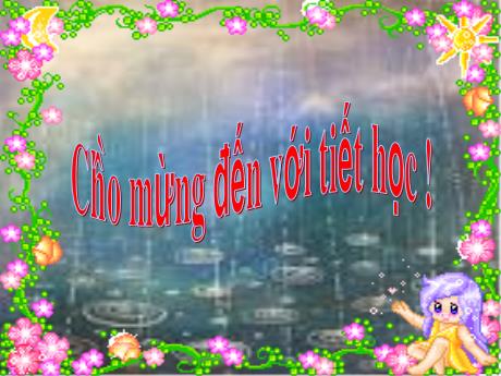 Bài giảng Mẫu giáo Lớp 3 tuổi - PTNN: Thơ Mưa rơi (Trần Thị Tú)